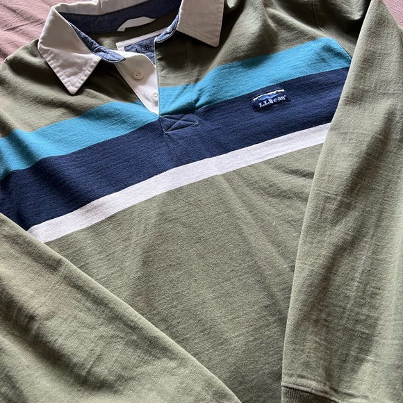 LL Bean rugby polo - Picture 3 of 4